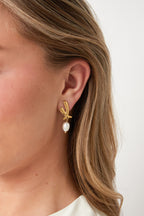 Elegant Irregular Shaped Drop Earrings for Everyday Glam