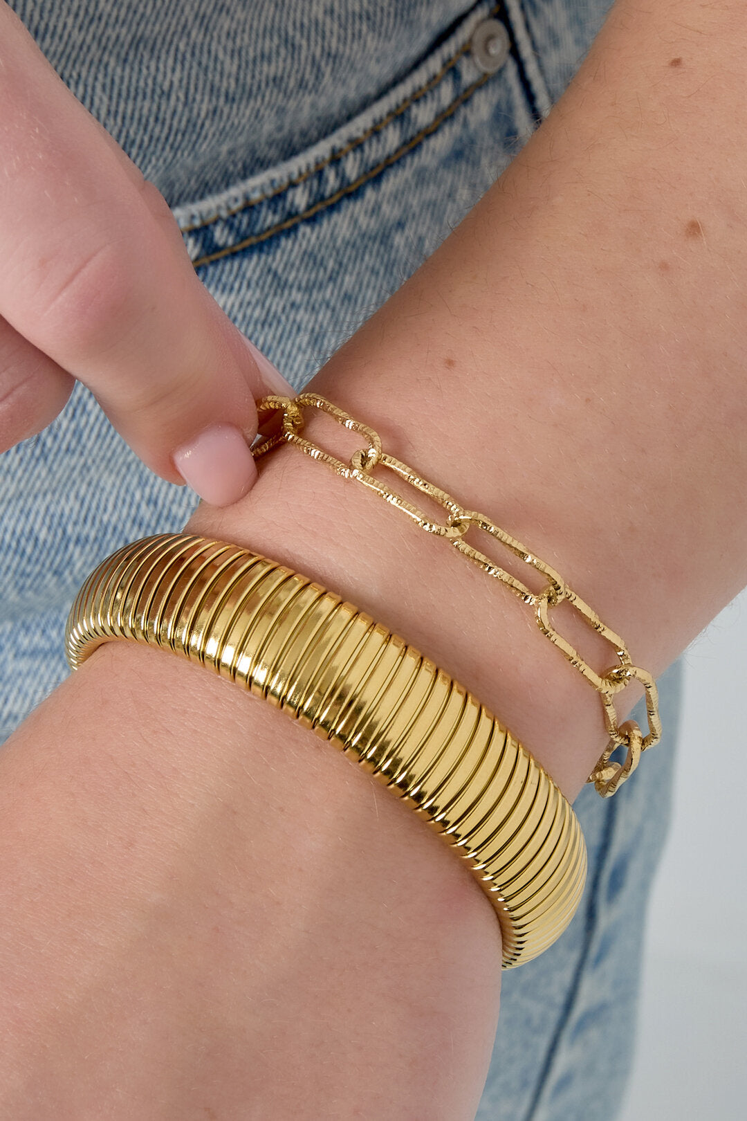  Kettenarmbänder unregelmäßige Form Täglich Täglich Einfache Serie Damenschmuck