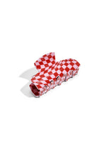 Haarspangen Plaid Casual Imitation Acetat Blatt Valentinstag Zubehör