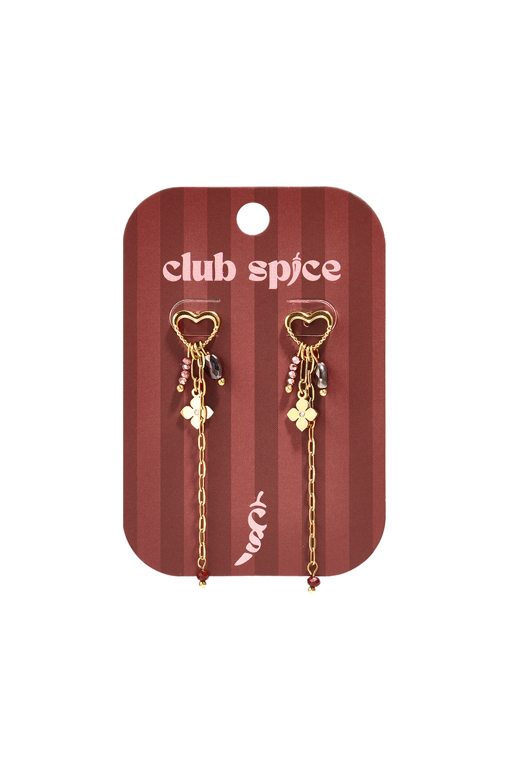 Ohrhänger aus Edelstahl, Kette, schlichte Alltags-Serie, Damenschmuck