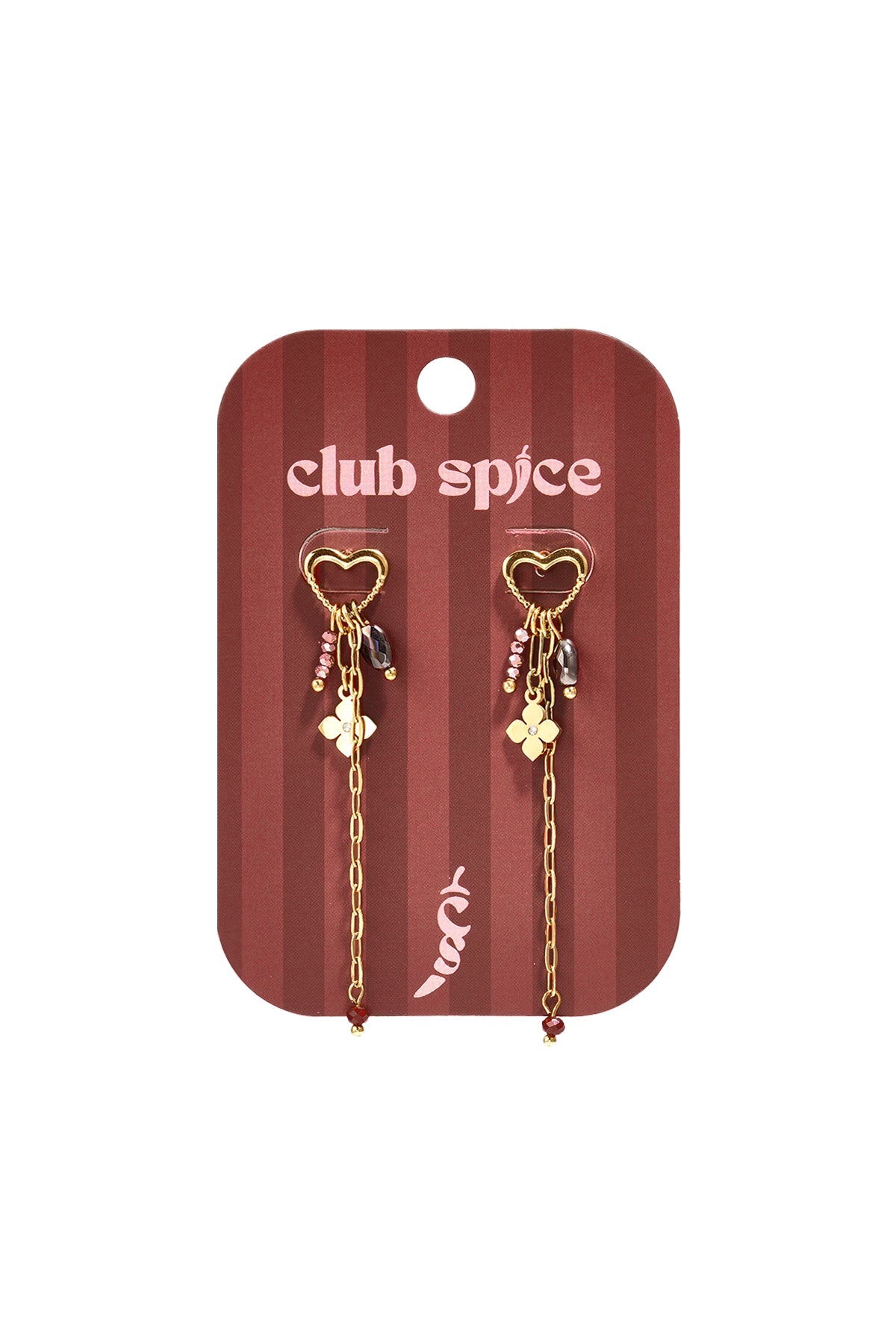 Ohrhänger aus Edelstahl, Kette, schlichte Alltags-Serie, Damenschmuck