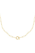 Goldene Schleifenkette