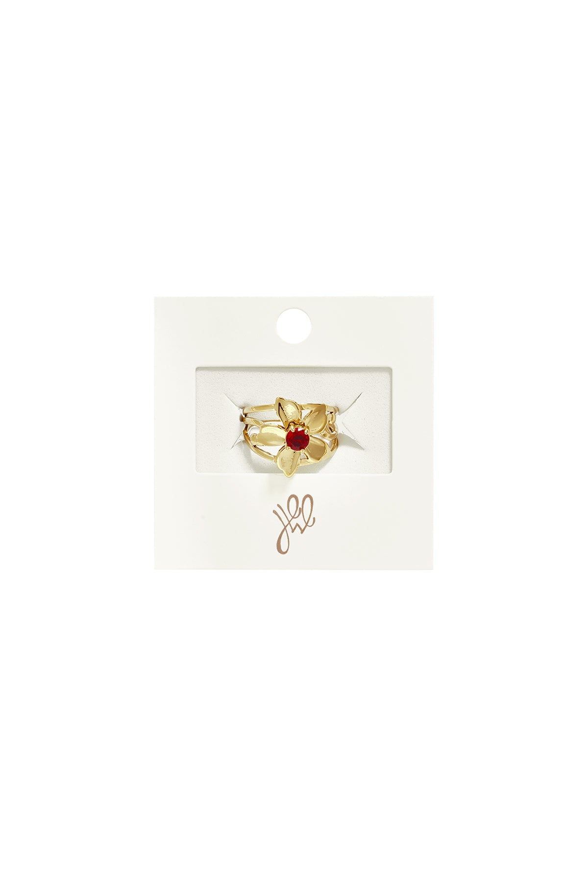 Statement-Ringe aus Edelstahl, Blumenmuster, lässig-schlichte Serie, Damenschmuck