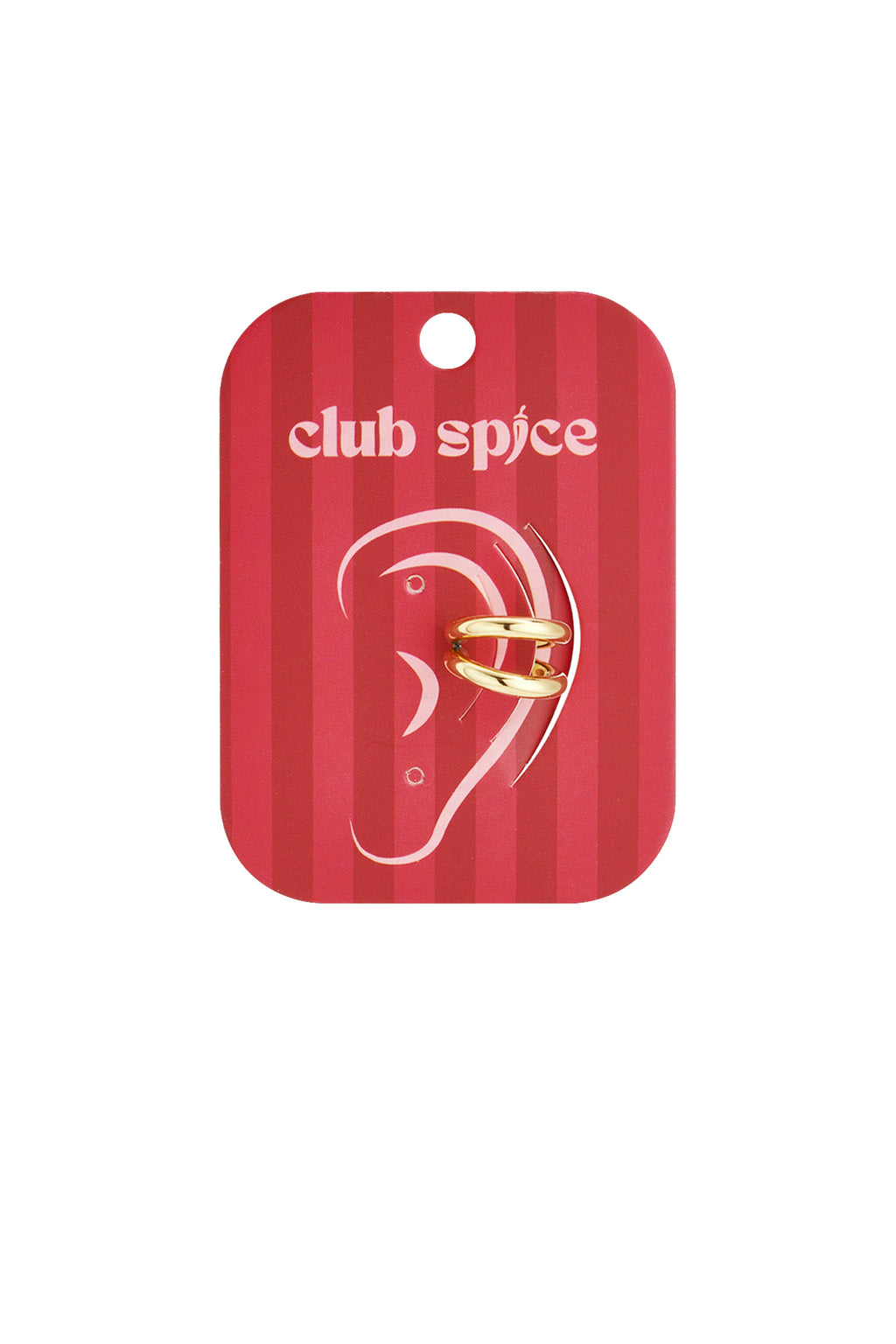 Edelstahl Ohr Manschetten Linien Simple Daily Simple Serie Damenschmuck