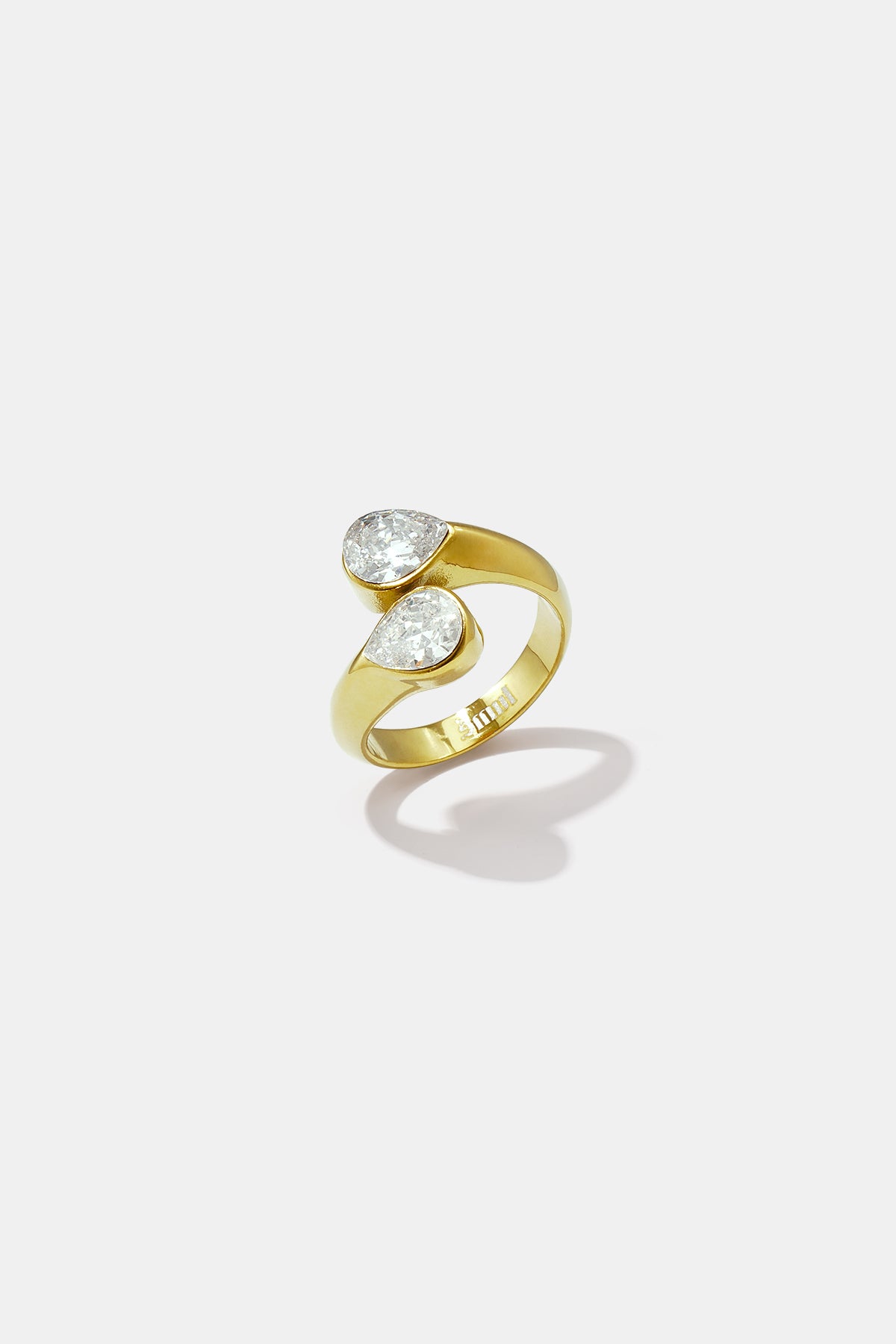 Minimalistische Ringe aus Edelstahl, Ellipsenform, schlichte Alltags-Serie, Damenschmuck