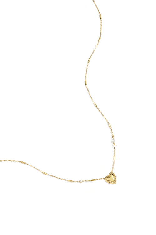 Elegant Heart Pendant Necklace for Everyday Wear