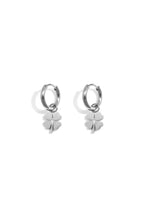 Ohrhänger aus Edelstahl, Clover Simple Daily Simple Serie, Damenschmuck